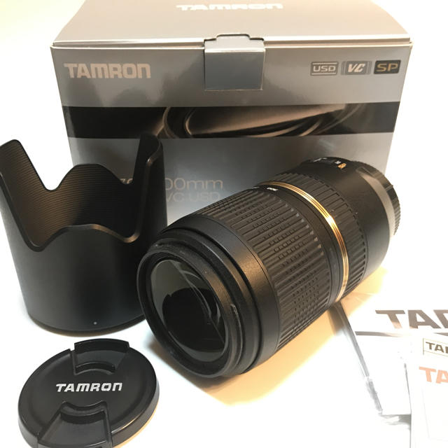TAMRON(タムロン)のTAMRON SP70-300mm F/4-5.6 Di VC USD キャノン スマホ/家電/カメラのカメラ(レンズ(ズーム))の商品写真