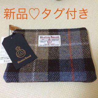 ハリス(Harriss)の値下げ♡新品♡ハリスツイード♡ポーチ(ポーチ)