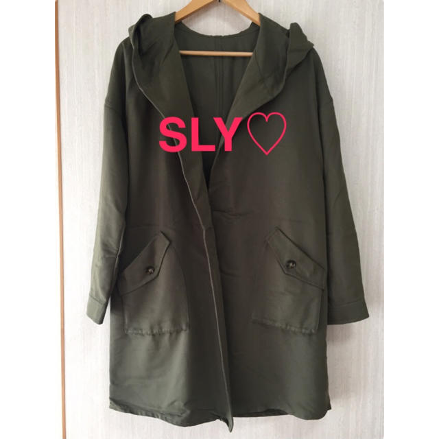 SLY(スライ)のSLY   薄手コート♡  美品です！   最終お値下げします レディースのジャケット/アウター(モッズコート)の商品写真