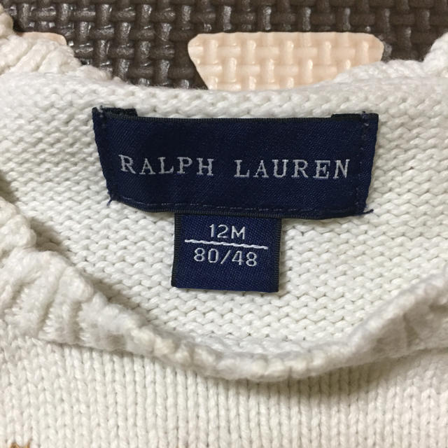 Ralph Lauren(ラルフローレン)のラルフローレン セーター 80 キッズ/ベビー/マタニティのベビー服(~85cm)(ニット/セーター)の商品写真