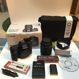 キヤノン(Canon)のぶらっく様専用 Canon EOS 80D 18-135 IS USM kit(デジタル一眼)