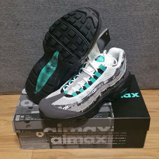 ナイキ(NIKE)の【27cm】NIKE AIR MAX 95 ATMOS JADE ジェイド(スニーカー)