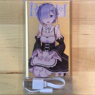 re:ゼロから始める異世界生活 レム モバイルバッテリー(その他)