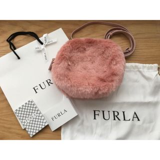 フルラ(Furla)の最終値下げ！フルラ FURLA エコファー 2way ショルダーバッグ ピンク(ショルダーバッグ)