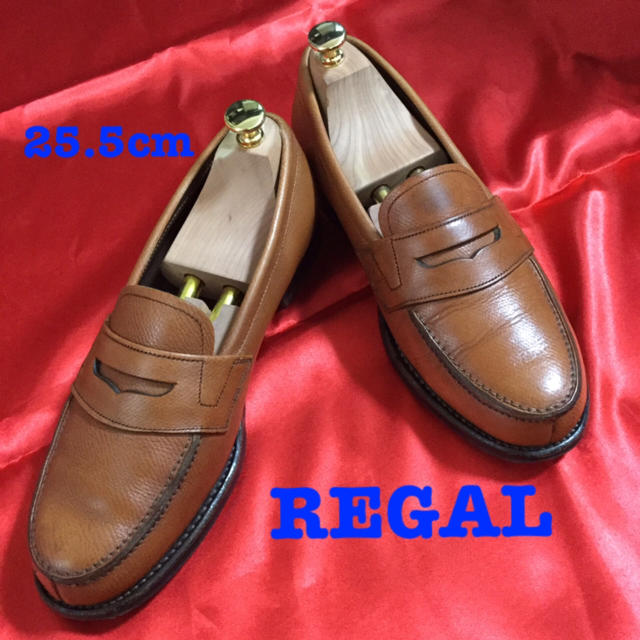 REGAL - REGAL リーガル コインローファー 茶 ブラウン 25.5cmの通販 by fukayoi's shop｜リーガルならラクマ