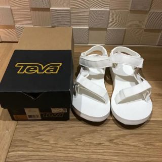 テバ(Teva)のテバteva サンダル ホワイト白6(23cm)(サンダル)