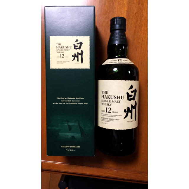 サントリー(サントリー)の白州  12年  新品未開封  ウイスキー 食品/飲料/酒の酒(ウイスキー)の商品写真