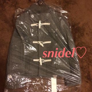 スナイデル(SNIDEL)のsnidel♡ファー付ショートダッフル(ダッフルコート)