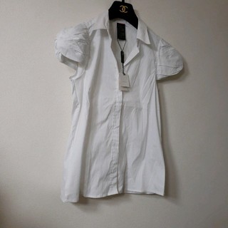 ダブルスタンダードクロージング(DOUBLE STANDARD CLOTHING)のダブルスタンダードクロージング♡ホワイトシャツ(シャツ/ブラウス(半袖/袖なし))