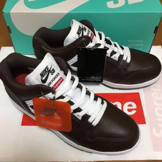 シュプリーム(Supreme)のsupreme Nike SB Air Force 2 brown 27cm(スニーカー)