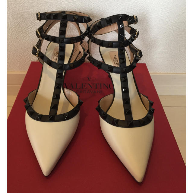 当店限定販売】 VALENTINO パンプス ロックスタッズ ヴァレンティノ