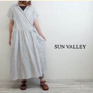 サンバレー(SUNVALLEY)のsun valley カシュクールワンピース(ロングワンピース/マキシワンピース)