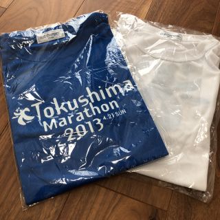 ミズノ(MIZUNO)のらどん 様 専用【新品】徳島マラソン 2012 2013 Tシャツ(Tシャツ/カットソー(半袖/袖なし))