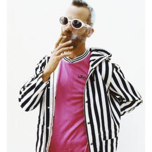 Supreme(シュプリーム)の希少 S supreme hooded denim parka stripe メンズのジャケット/アウター(Gジャン/デニムジャケット)の商品写真
