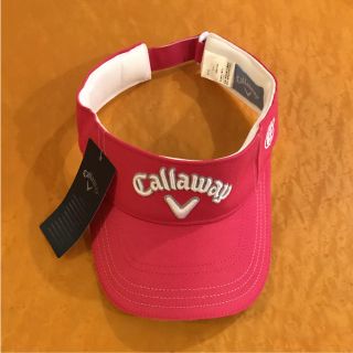 キャロウェイ(Callaway)の新品タグ付き✨ Callaway サンバイザー(その他)