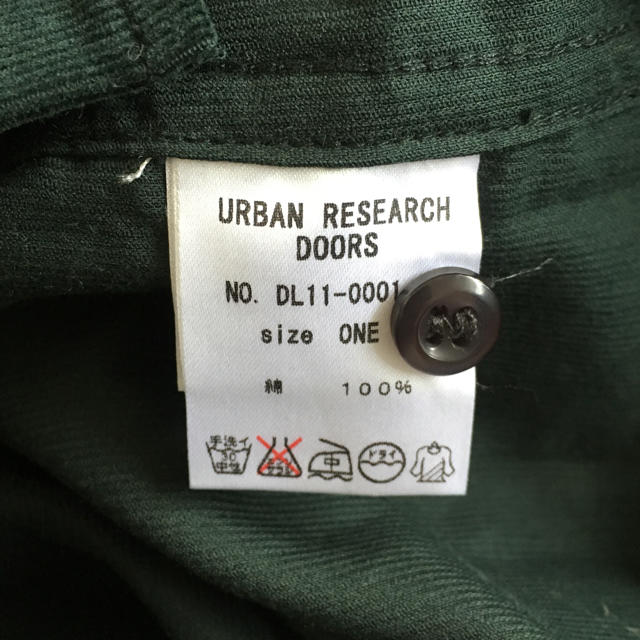 URBAN RESEARCH DOORS(アーバンリサーチドアーズ)の9/28削除最終値下げ＊アーバンリサーチドアーズ＊コーデュロイシャツ レディースのトップス(シャツ/ブラウス(長袖/七分))の商品写真