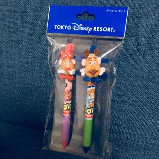 ディズニー(Disney)の【未使用】ポテトヘッド  ボールペンセット(キャラクターグッズ)