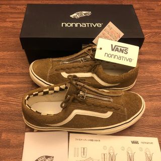 ノンネイティブ(nonnative)の28cm ベージュ vans nonnative old skool og (スニーカー)