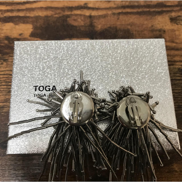 TOGA PULLA  beads pierced earring 2017aw 1