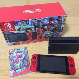 ニンテンドースイッチ(Nintendo Switch)のNintendo Switch スーパーマリオオデッセイセット 任天堂 スイッチ(家庭用ゲーム機本体)