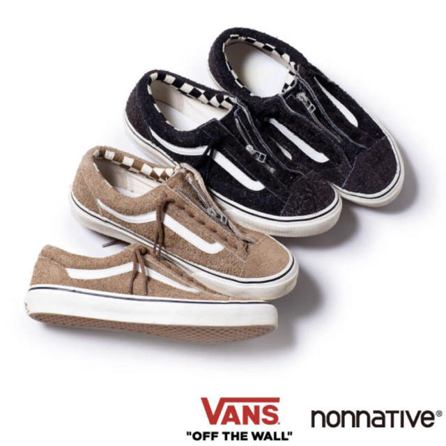 nonnative × VANS オールドスクール  ブラック26.5㎝