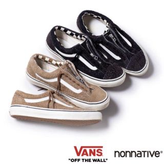 ノンネイティブ(nonnative)のnonnative × VANS オールドスクール  ブラック26.5㎝ (スニーカー)