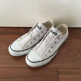 コンバース(CONVERSE)のコンバース スリッポン☆23(スニーカー)