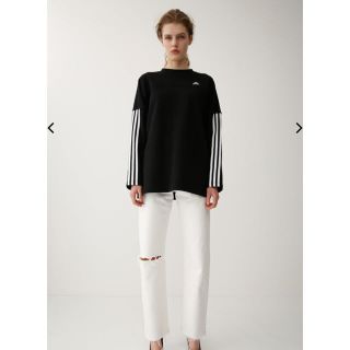 アディダス(adidas)の新品 adidas×moussy オーバーサイズスウェット(トレーナー/スウェット)