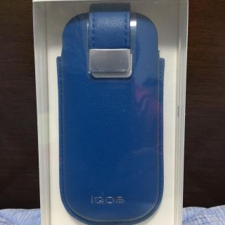 アイコス(IQOS)のIQOS純正ポーチ(ケース)ブルー(タバコグッズ)