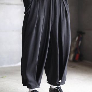 ヨウジヤマモト(Yohji Yamamoto)のkujaku 樹陰パンツ(サルエルパンツ)