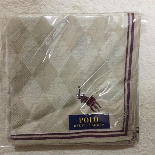 ポロラルフローレン(POLO RALPH LAUREN)のＰＯＬＯ  R AＬＰＨ ＬAＵＲＥＮハンカチ(ハンカチ/ポケットチーフ)