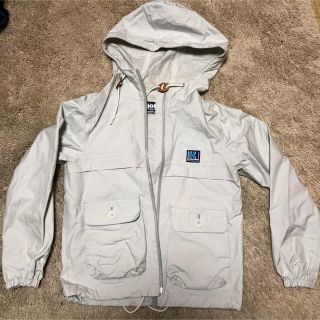 ヘリーハンセン(HELLY HANSEN)のヘリーハンセン  M ホワイト パーカー ジャケット レインウェア(ナイロンジャケット)