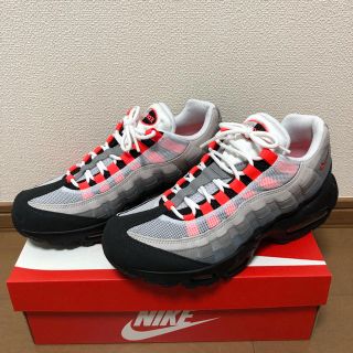 ナイキ(NIKE)のNIKE AIR MAX 95 SOLAR RED ソーラーレッド(スニーカー)