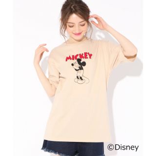 ヘザー(heather)のヘザー ミッキーＴシャツ(Tシャツ(半袖/袖なし))