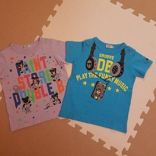 ダブルビー(DOUBLE.B)の売り切れ！確認用！ダブルビー　Tシャツ2枚セット　100(Tシャツ/カットソー)