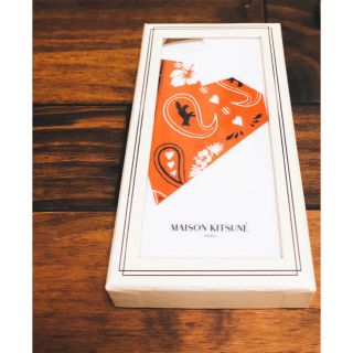 メゾンキツネ(MAISON KITSUNE')のMAISON Kitsuné iPhoneケース 新品(iPhoneケース)