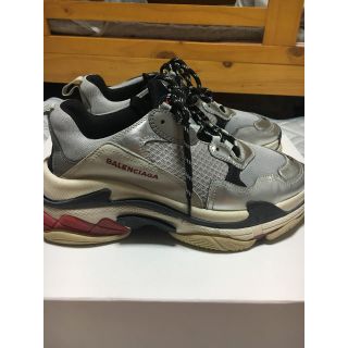 バレンシアガ(Balenciaga)のbalenciaga triple s 43 シルバー(スニーカー)