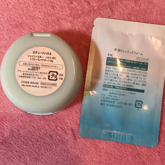 ETUDE HOUSE(エチュードハウス)のパウダー&クレンジング&ブラシ コスメ/美容のベースメイク/化粧品(その他)の商品写真