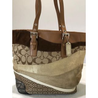 コーチ(COACH)のcoach パッチワーク トートバッグ(トートバッグ)