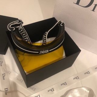 Christian Dior - Dior club1 サンバイザー イエローの通販 by dongxi