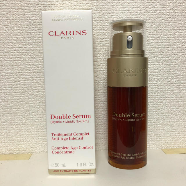 税込 10/6まで取り置き 新品50ml クラランス ダブルセーラ➕エルメス名刺入れ