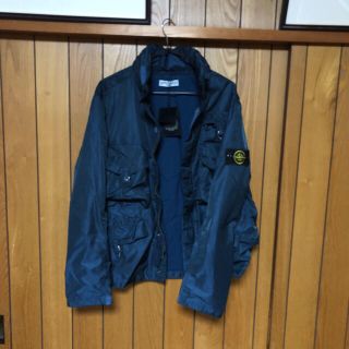 ストーンアイランド(STONE ISLAND)のSTONE ISLAND  ナイロンパーカー Mサイズ  ネイビー 新品‼️(ナイロンジャケット)