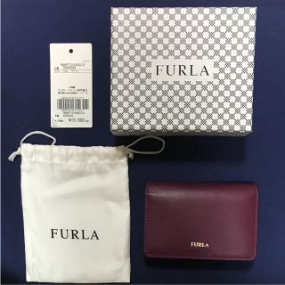 フルラ(Furla)のフルラFURLA名刺入れカードケース新品未使用 箱、保存袋、タグ付き(名刺入れ/定期入れ)