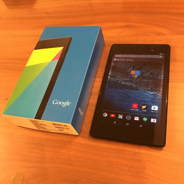 NEXUS7(ネクサス7)のnexus7 32GB LTE+wifi SIMフリー スマホ/家電/カメラのPC/タブレット(タブレット)の商品写真