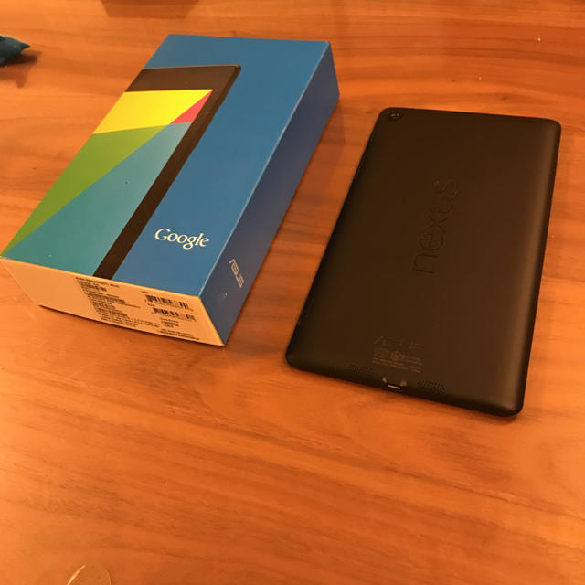 NEXUS7(ネクサス7)のnexus7 32GB LTE+wifi SIMフリー スマホ/家電/カメラのPC/タブレット(タブレット)の商品写真