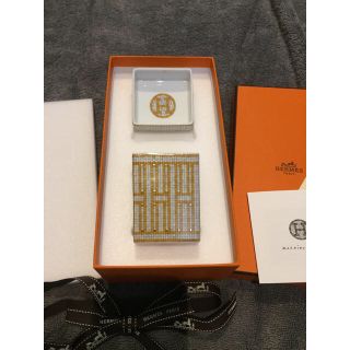 エルメス(Hermes)のココ様専用 Hermès エルメス モザイク 24 スモールボックス ゴールド(食器)