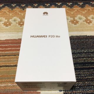 アンドロイド(ANDROID)のhuawai p20 Lite サクラピンク 新品未使用(スマートフォン本体)