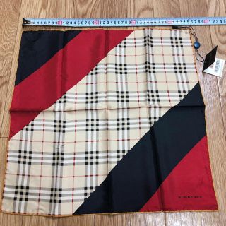 バーバリー(BURBERRY)の【新品】バーバリー スカーフ 兼 ハンカチ(ハンカチ)