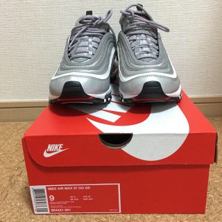 ナイキ(NIKE)のエアマックス97 OG シルバー  NIKE AIR MAX 97 OG QS (スニーカー)