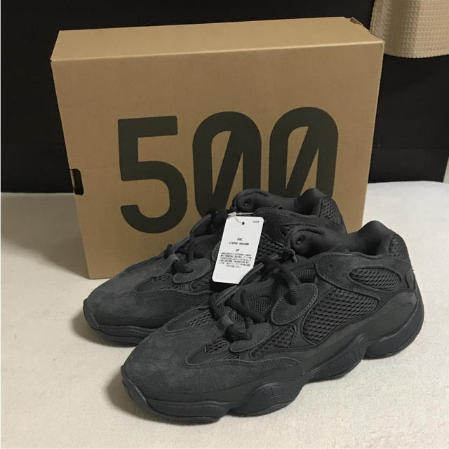 adidas(アディダス)のYEEZY 500 UTILITY BLACK メンズの靴/シューズ(スニーカー)の商品写真